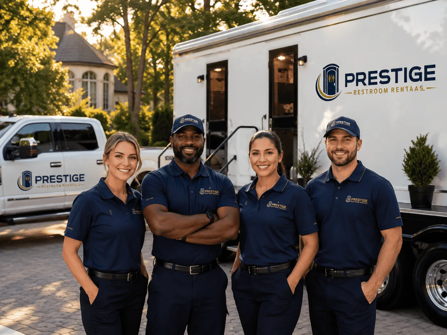 Trusted Luxury Portable Restrooms company in Armstrong, IA